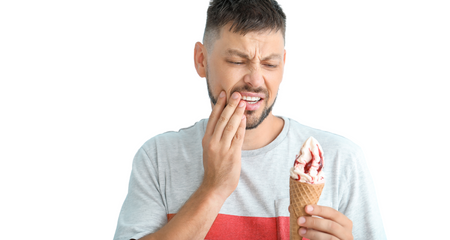 Sensitivity to hot and cold food or beverages